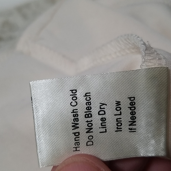 Lace Tank w/ fringe bottom NEW sz Small Blu Pepper - Picture 13 of 16